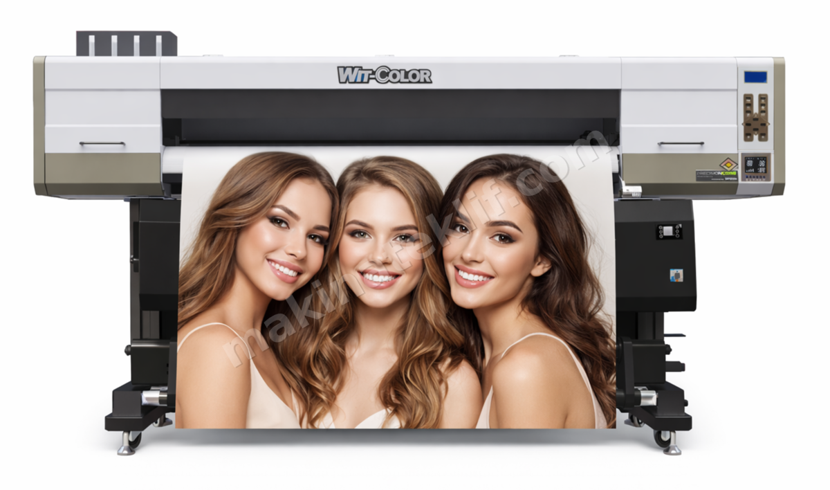 Wit-Color Ultra i3200 1702S Eco-Solvent Banner & Canvas Printing Machine