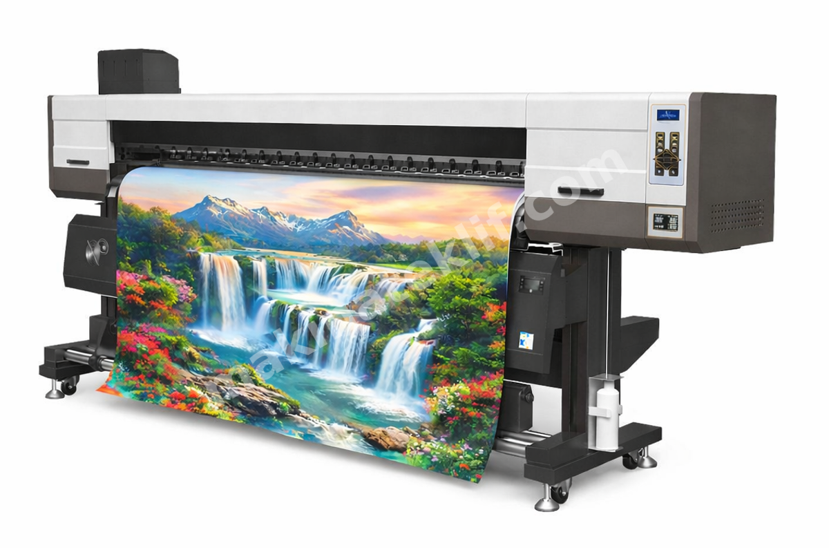 Wit-Color 230 cm Digital Printer with Dual Epson i3200 Printheads