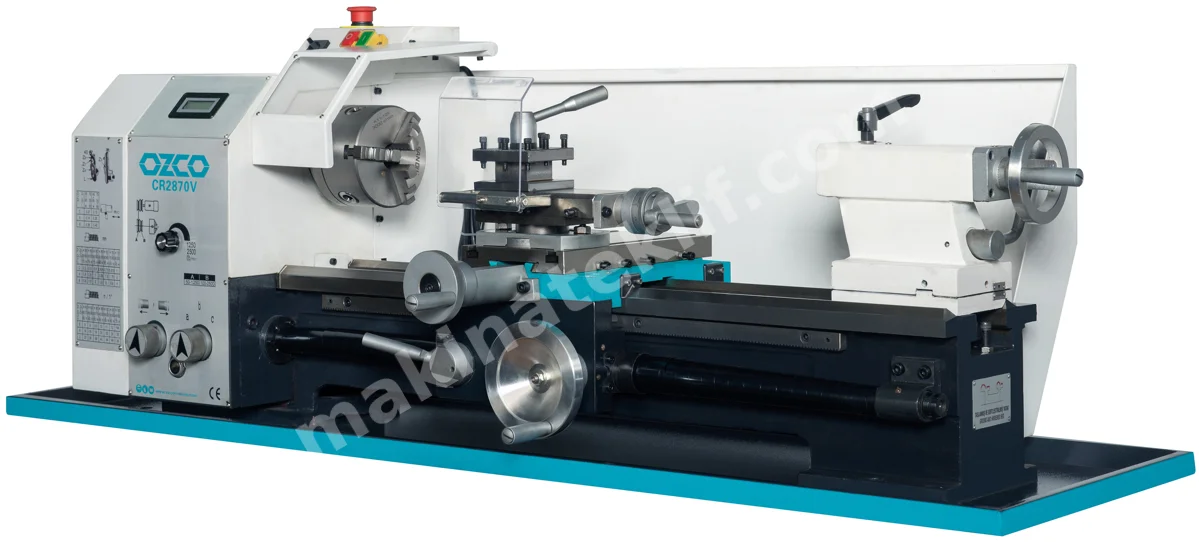 Ozco Cr2870v 28 Çap 70 Boy Torna Tezgahı