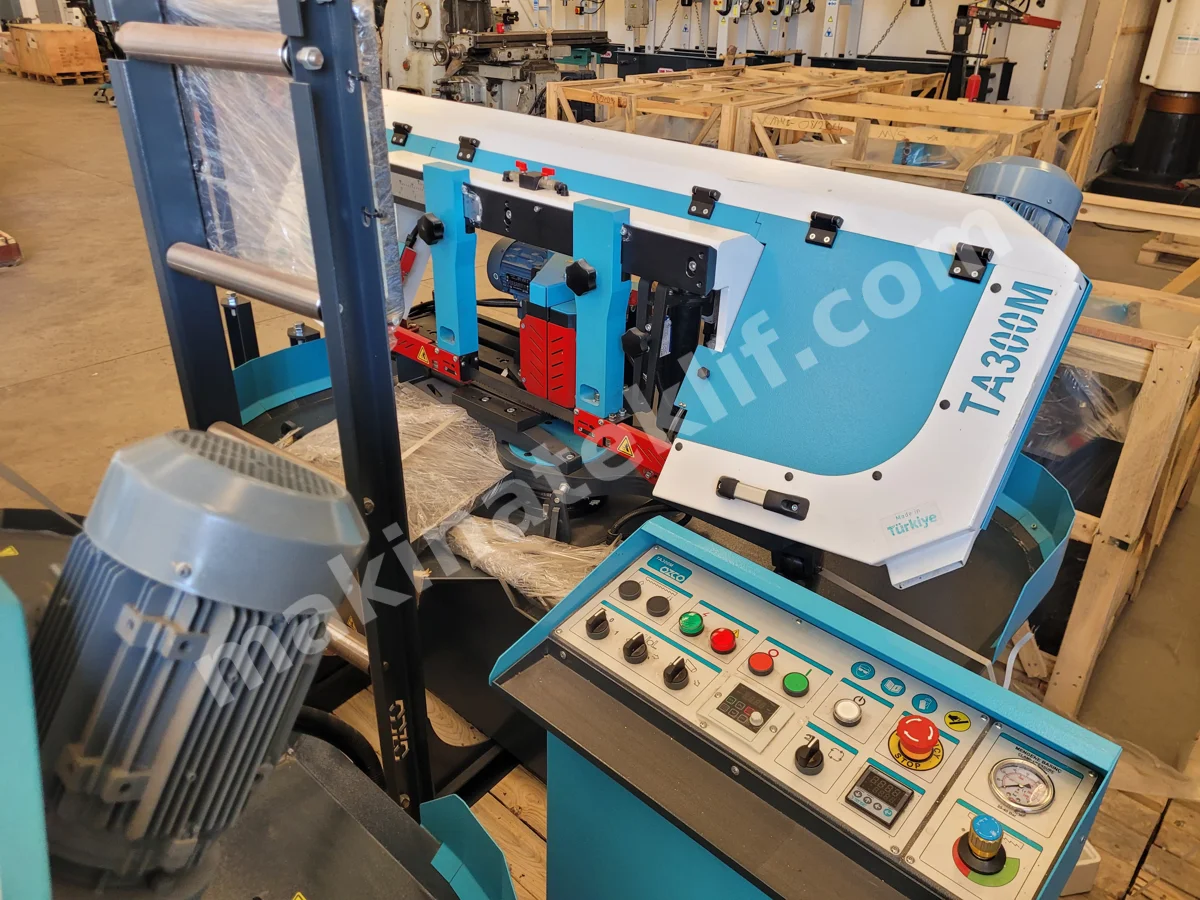 Ozco Ta300m Tam Otomatik Açılı Kesim Şerit Testere