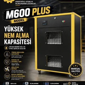 Mareşal Makina M600 Plus Radyal Fanlı Nem Alma Cihazı