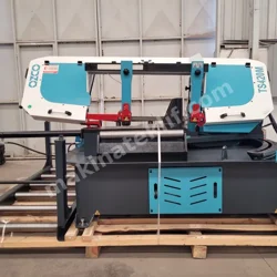 Ozco Ts420m Yarı Otomatik Açılı Kesim Şerit Testere