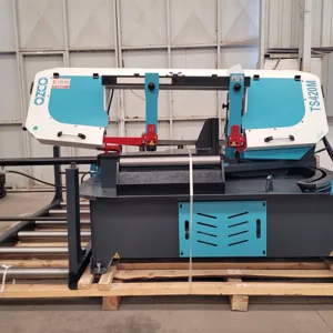 Ozco Ts420m Yarı Otomatik Açılı Kesim Şerit Testere