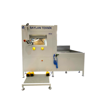 St23 Tam Otomatik Sulu Kumlama Makinası (Otomatik Hareket Ve Kumlama Sistemi)