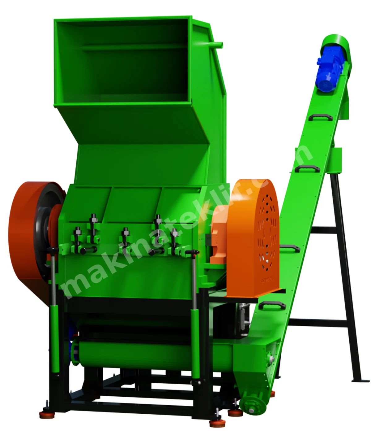 Plastik Kırma Makinesi