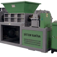 Double-Shaft Shredder Machine