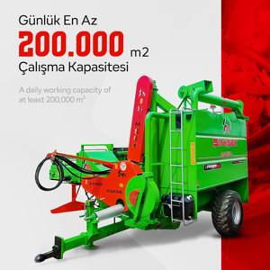 Şimşek Makina Kabak Çekirdeği Hasat Makinası