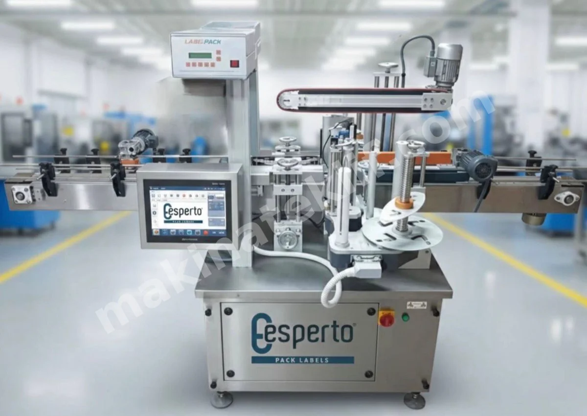 Front and Back Labeling Machine