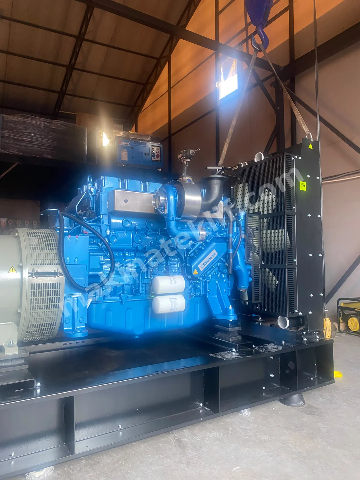 500 Kva Baudouin Motorlu Kabinli Garantili Sıfır Jeneratör