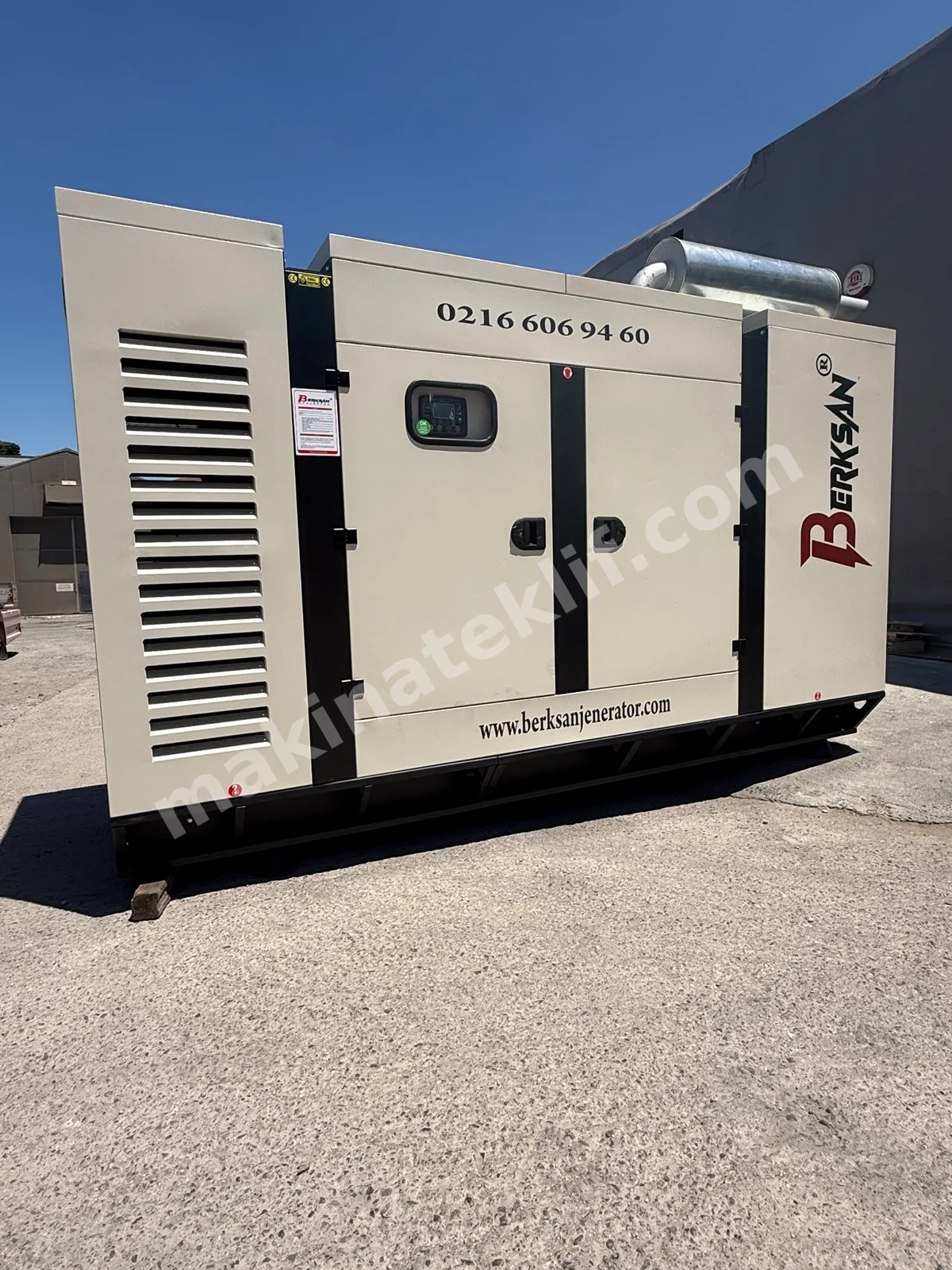 350 Kva Baudouin Motorlu Kabinli Garantili Sıfır Jeneratör