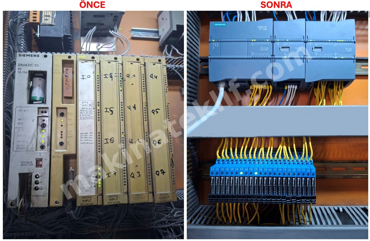 Eski Plc Sistemlerinizi Modernize Ediyoruz.
