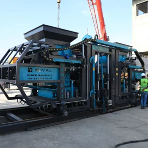 42'li Beton Parke Ve Briket Makinesi