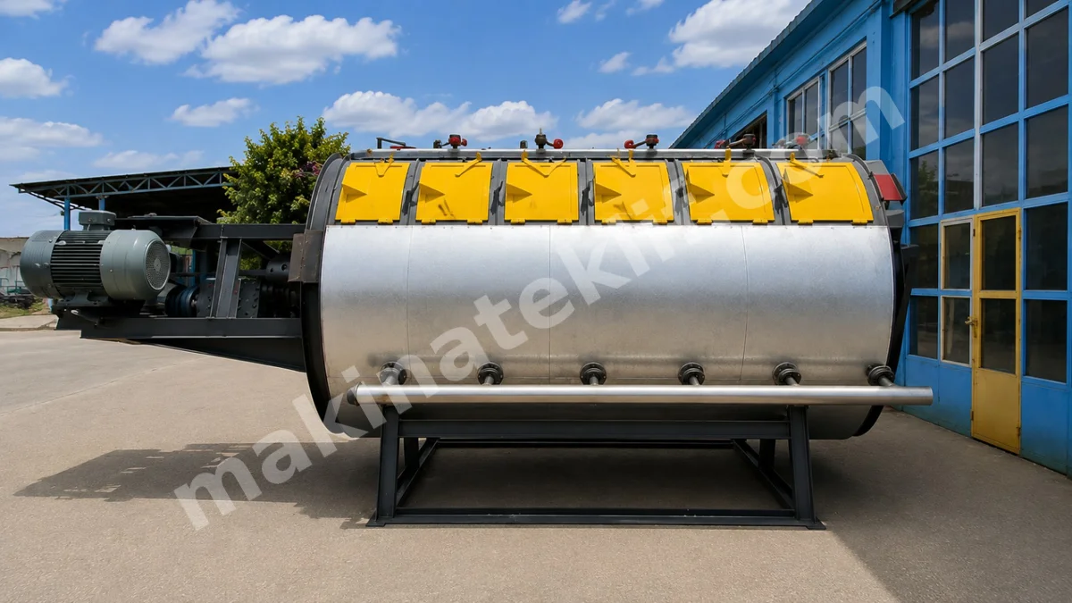 120 Tons/Day Sunflower Processing Capacity – Ø1900 mm, 6-Stage Crude Oil Pressing Pan