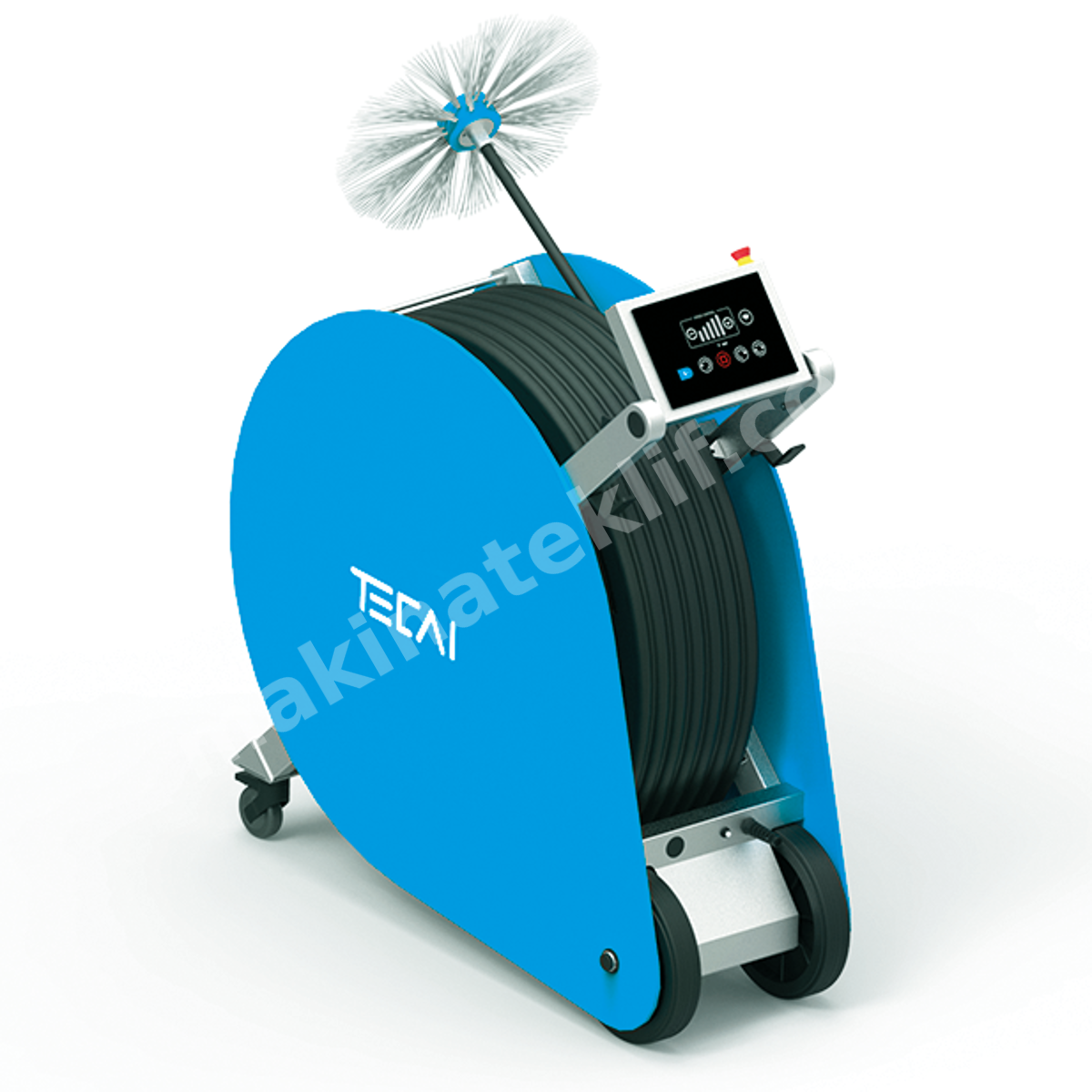 Rotair 600 Mm Çapa Kadar Havalandırma Kanalı Temizleme Makinası - Elektrikli