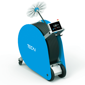 Rotair 600 Mm Çapa Kadar Havalandırma Kanalı Temizleme Makinası - Elektrikli