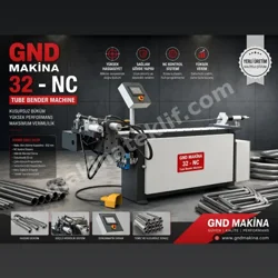 51 NC Boru ve Profil Bükme Makinası