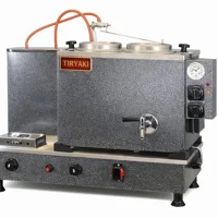 2 Demlikli Otomatik Statik Çay Kazanı Doğalgaz&elektrik