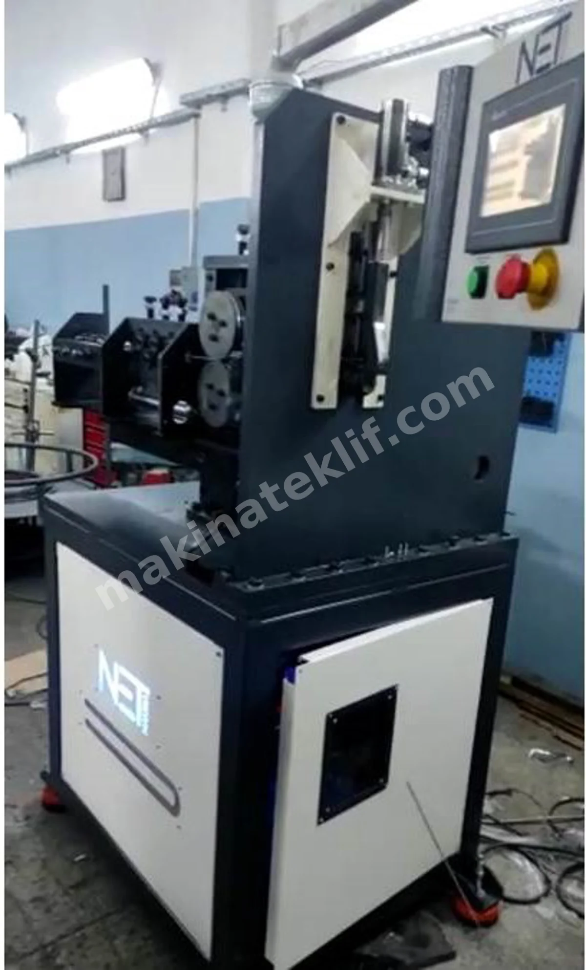 Net Makina Çelik Ve Hassas Tel Doğrultma Makinesi
