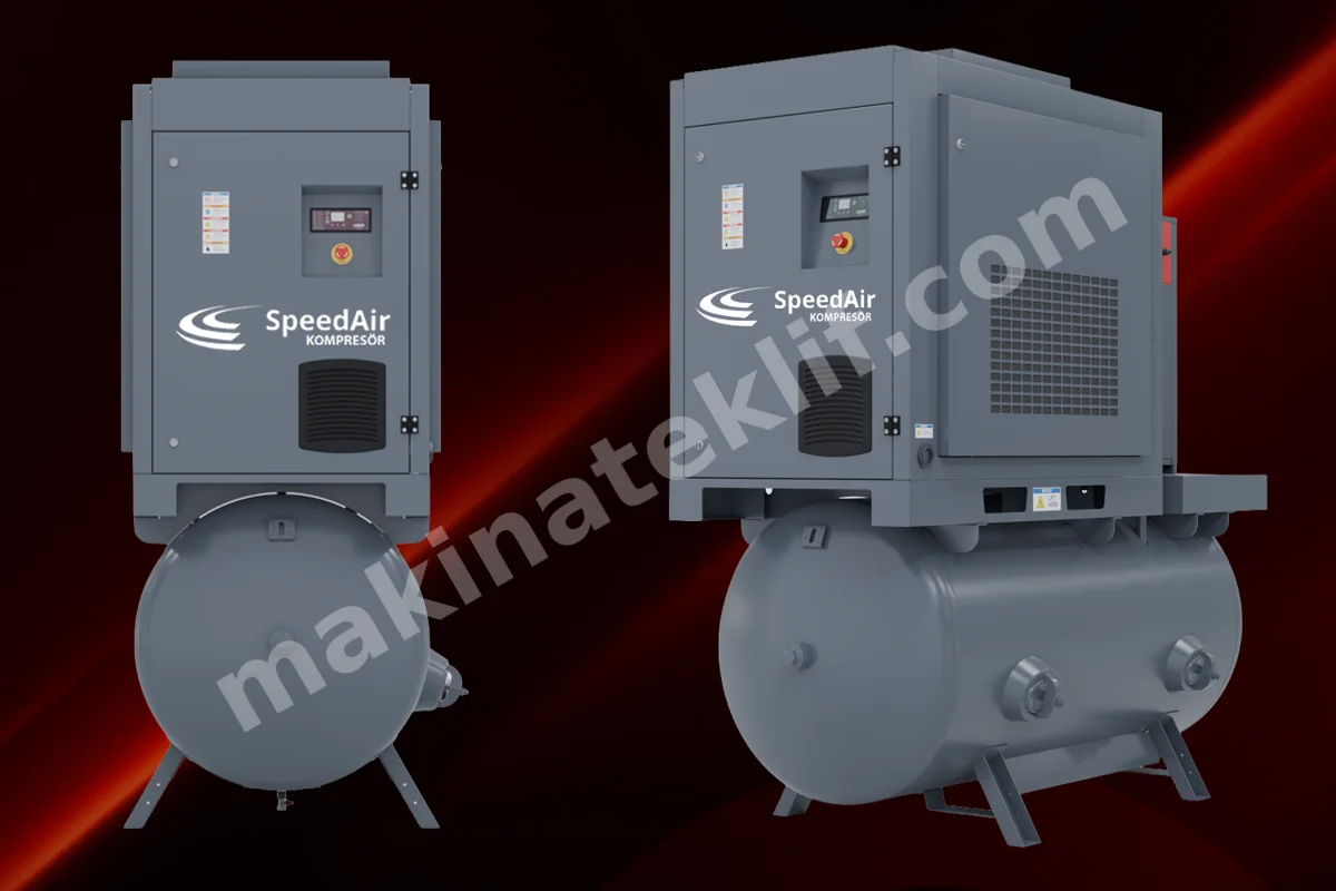 Speedair Kompresör Mounted Rotary Screw Compressor