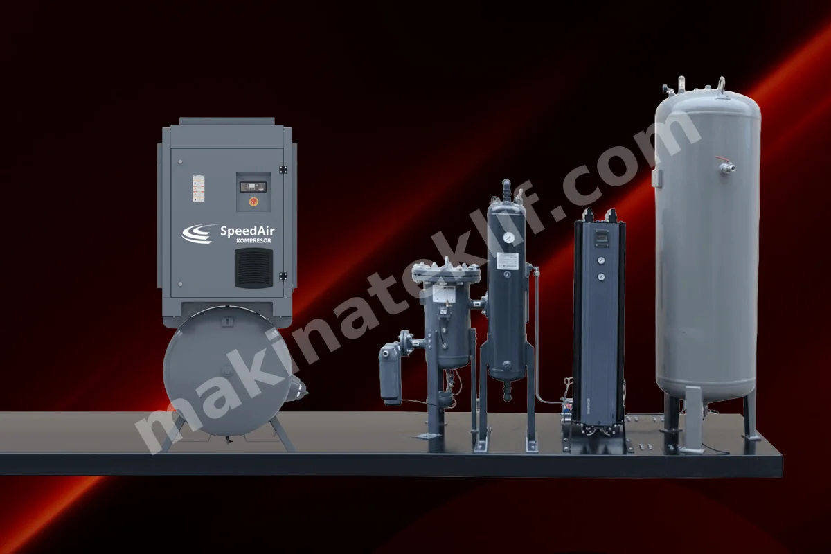 Speedair Kompresör Laser Cutting Compressor 15 kW - 22 kW - 16 Bar
