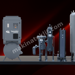 Speedair Kompresör Lazer Kesim Kompresörü 15 Kw - 22 Kw -16 Bar