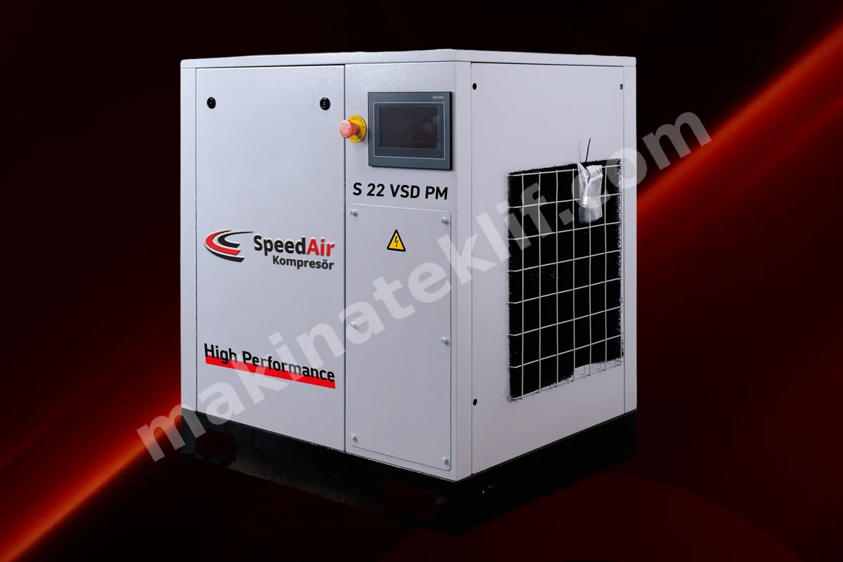Speedair Kompresör Economic Inverter Rotary Screw Compressor 7.5 kW - 55 kW