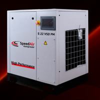 Speedair Kompresör Ekonomik İnvertörlü Vidalı Kompresör 7.5 Kw - 55 Kw