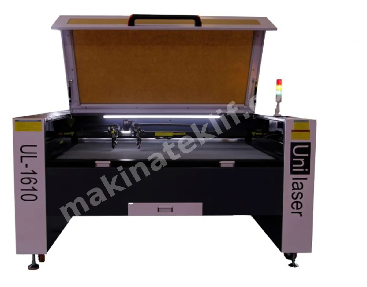 Unilaser Ul-1080 Ccd Kameralı 100x80 100w Tek Kafa Lazer Kesim Makinası
