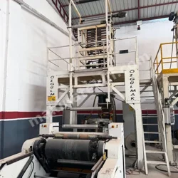 Özgülmak 90 cm Monolayer Blown Film Extrusion Line