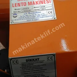 Bormaksan Lento Üretim Makinası