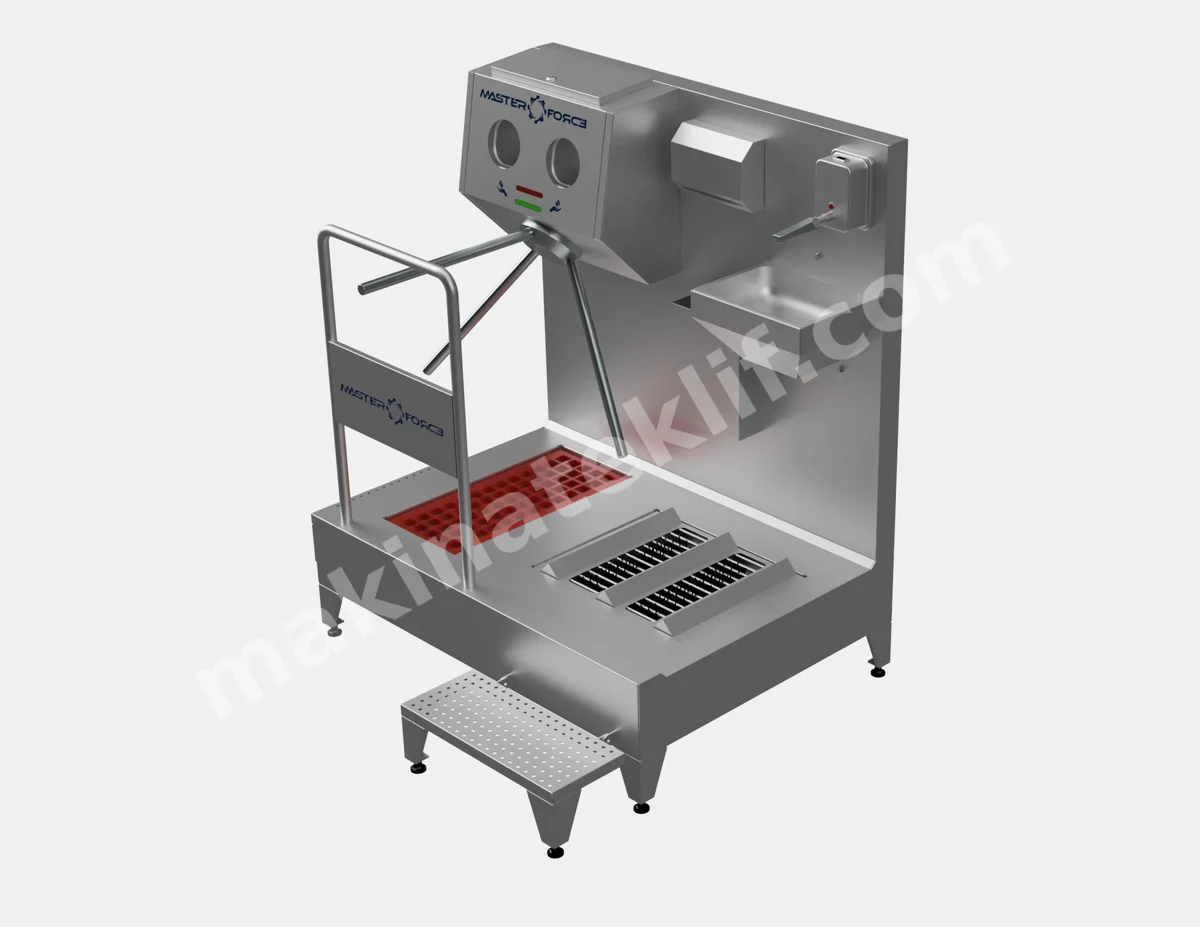 Eco Front-Entry Horizontal Brush Hygiene Barrier