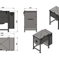 500 Litre Ribbon Mikser