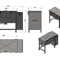 750 Litre Ribbon Mikser
