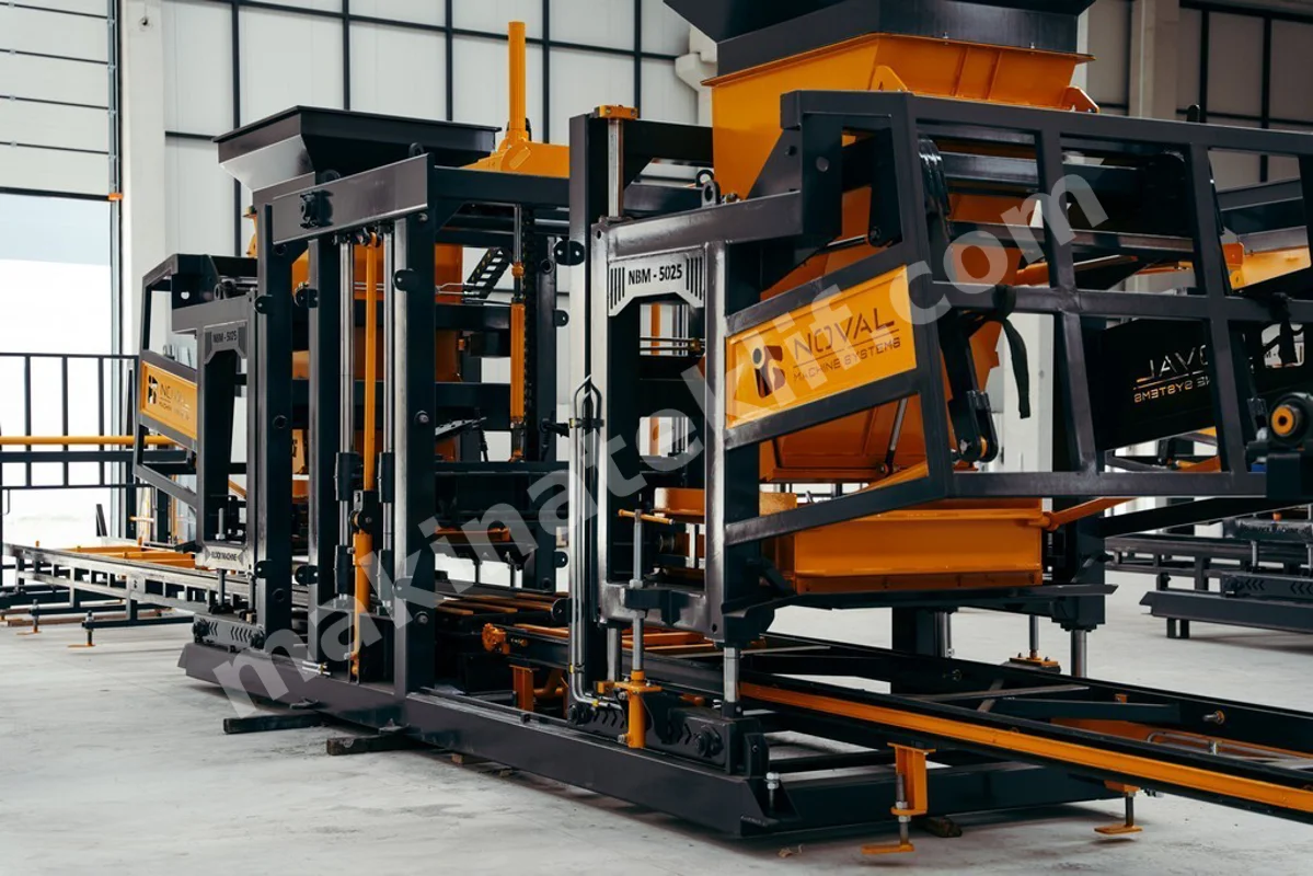 NBM 5025 Concrete Paving Stone and Block Making Machine