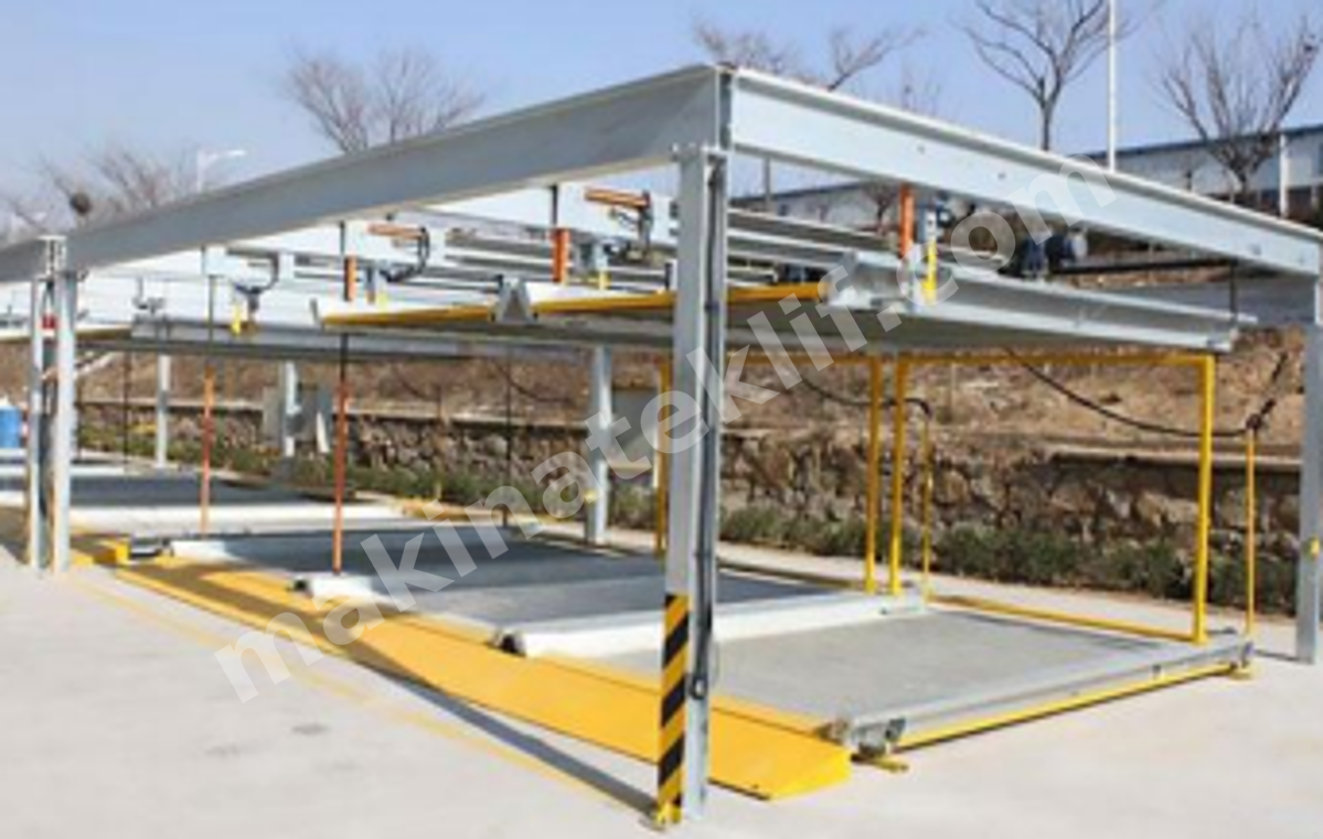 Two-Level Puzzle Parking System