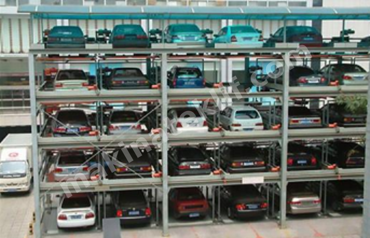 Çok Katlı Bulmaca Otopark Sistemi