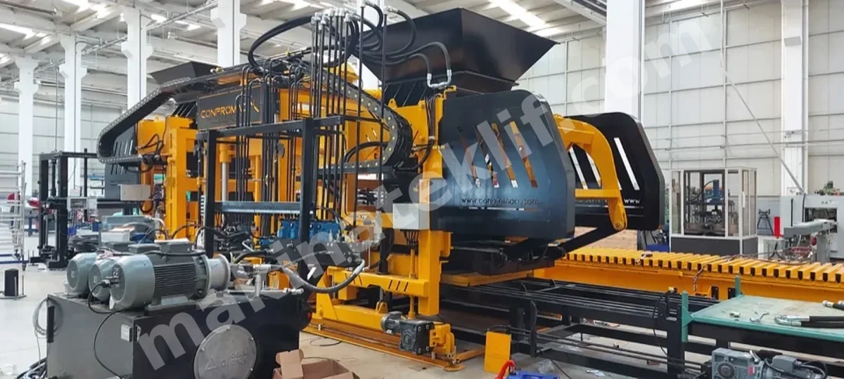 Cpb-36 Yüksek Performanslı Çift Bunkerli Makina