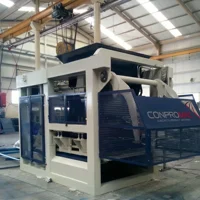 Cb-10 Orta Ölçekli Tesisler İçin Ekonomik Tek Bunkerli Blok Ve Bims Makinası