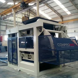 Cb-10 Orta Ölçekli Tesisler İçin Ekonomik Tek Bunkerli Blok Ve Bims Makinası