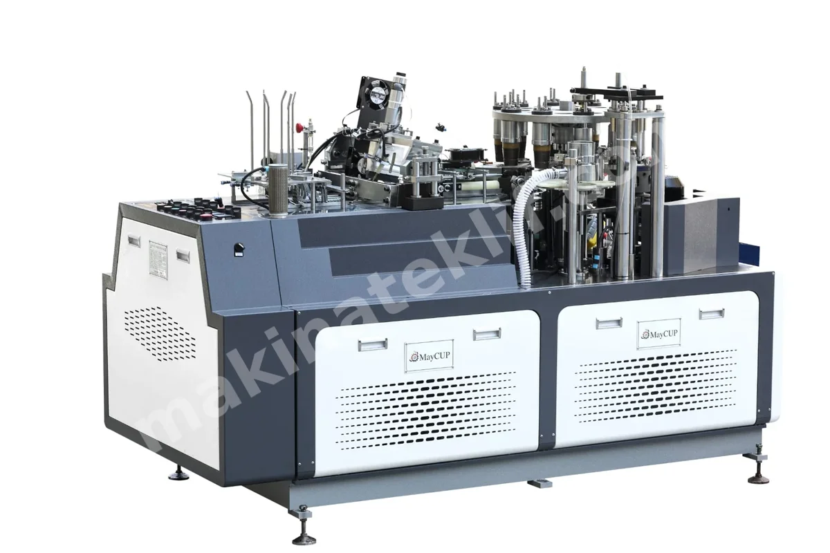 Hızlı Tam Otomatik Karton Bardak Makinesi MYC120