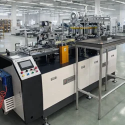 Fully Automatic Paperboard Bowl and Rotary Box Making Machine MYC80C
