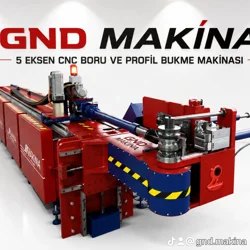 5 Eksen Cnc Boru Bukme Makinasi