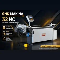 32 Nc Hidrolik Boru Bukme Makinası