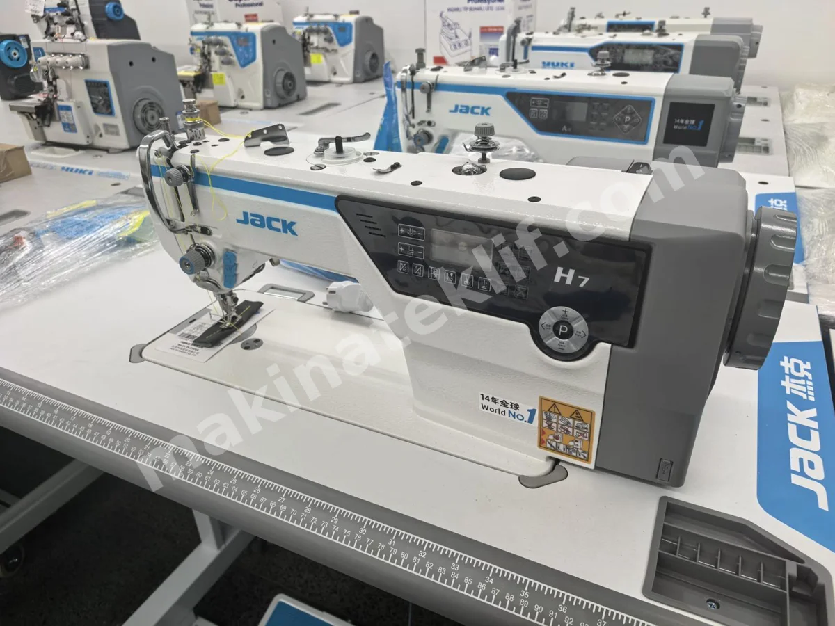 JACK H7 Single-Needle, Double-Walking-Foot Leather Sewing Machine
