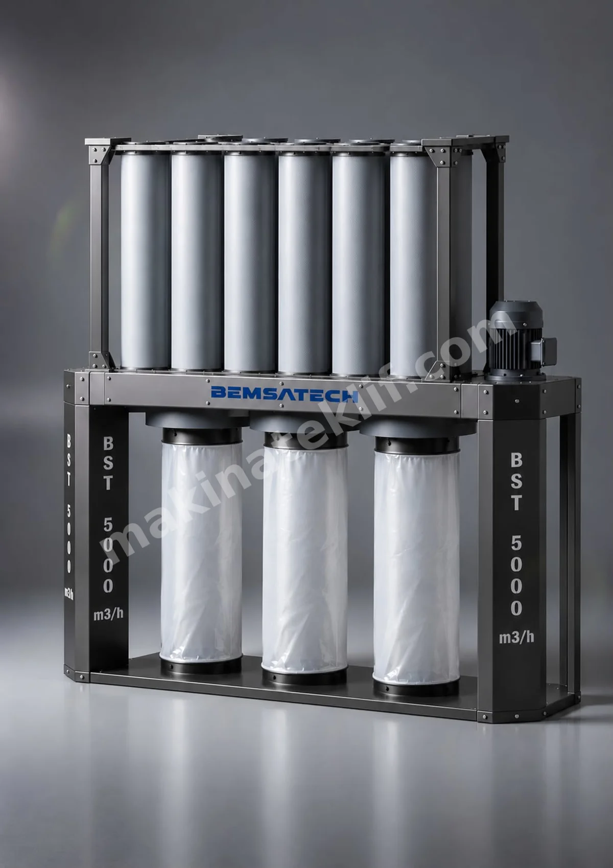 Bemsatech TTP-5000 Industrial Dust Collection and Chip Extraction Machine