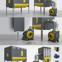 Bemsatech TTP- 20000 M³/H Endüstiriyel Toz Emme Sistemleri