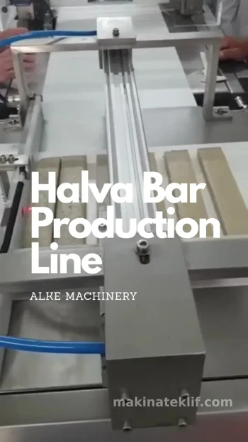 Helva Bar Üretim Hattı