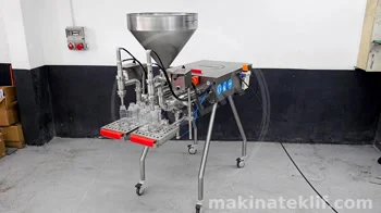 Yarı Otomatik Sıvı Dolum Makinesi