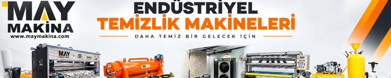 May Makina mağaza banner görseli
